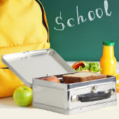 Einzigartiger Niedlicher Whimsical Peacock Bird Ca Metall Brotdose