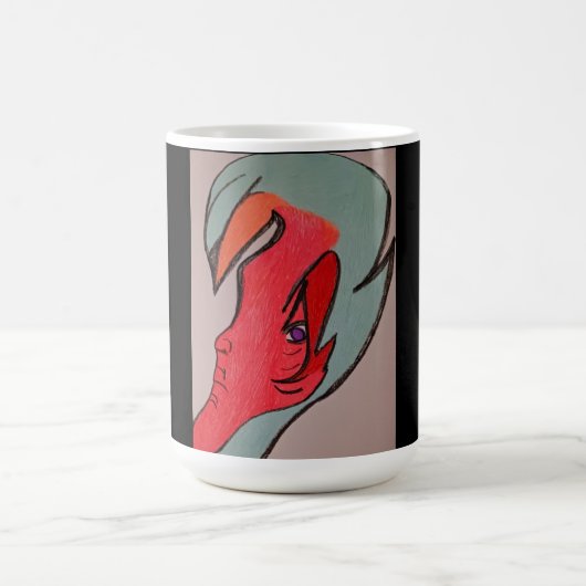 Einzigartiger Original-Charakter-Kunstbecher Kaffeetasse (Mittel)