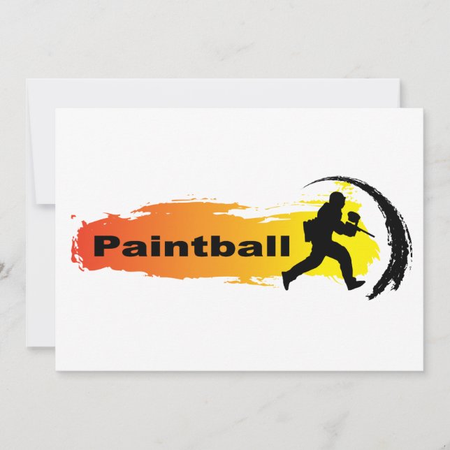 Einzigartiger Paintball (Vorderseite)