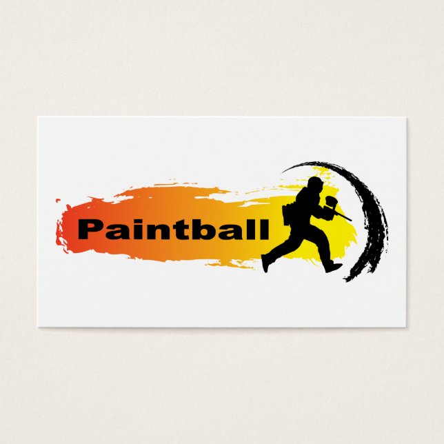 Einzigartiger Paintball (Vorderseite)