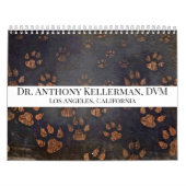 Einzigartiger Paw Print Veterinary Kalender (Titelbild)