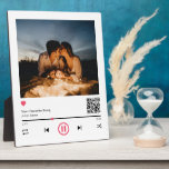 Einzigartiger Personalisierter QR-Code für jedes S Fotoplatte<br><div class="desc">Modernes und elegantes Design bedruckt Einzigartiger Personalisierter QR-Code Jede Song Foto Plaque, die mit Ihrem Text angepasst werden kann. Bitte klicken Sie auf den Button "Anpassen" und verwenden Sie unser Design-Tool, um diese Vorlage zu ändern. Wenn Sie die Zeitmarkierungsposition ändern gewollt haben, bewegen Sie den Kreis-Punkt über die Leertaste. Karo...</div>