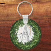 Einzigartiger Personalisierter Schlüsselanhänger m (Vorderseite)