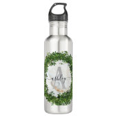 Einzigartiger Personalisierter Schlüsselanhänger m Edelstahlflasche (Vorderseite)