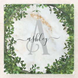 Einzigartiger Personalisierter Schlüsselanhänger m Glasuntersetzer