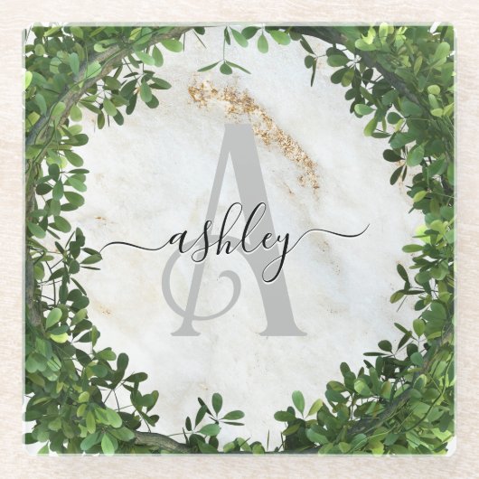 Einzigartiger Personalisierter Schlüsselanhänger m Glasuntersetzer (Vorderseite)