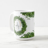 Einzigartiger Personalisierter Schlüsselanhänger m Kaffeetasse (Vorderseite Links)