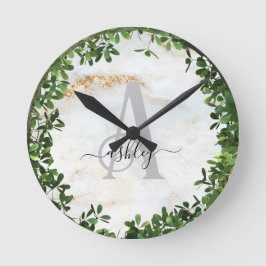 Einzigartiger Personalisierter Schlüsselanhänger m Runde Wanduhr