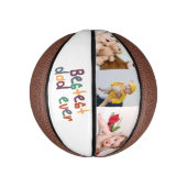 Einzigartiger Personalisierter Vater je Vatertag Mini Basketball (Vertikal)