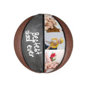 Einzigartiger Personalisierter Vater je Vatertag Mini Basketball (Vertikal)