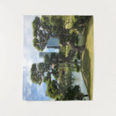 Einzigartiger Pinienbaum Wandteppich (Vorderseite)