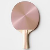 Einzigartiger Pink-Metallic-Pongtisch Tischtennis Schläger (Rückseite)