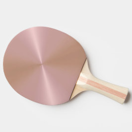 Einzigartiger Pink-Metallic-Pongtisch Tischtennis Schläger
