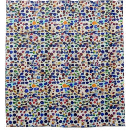 Einzigartiger Polka im orientalischen Stil Duschvorhang