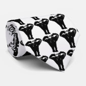 Einzigartiger Pop Art Elephant Krawatte (Gerollt)