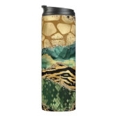 Einzigartiger Print-Schalter für Grün und Gold Thermosbecher (Nach rechts gedreht)