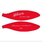 Einzigartiger Prom formaler Tanzvorschlag Frage Ba Mini Basketball (Panele)