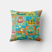 Einzigartiger Rahmen für Fotos Kissen (Rückseite)