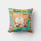 Einzigartiger Rahmen für Fotos Kissen (Vorderseite)