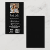 Einzigartiger Real Anwesen Agent Berufliches Foto Visitenkarte (Vorne/Hinten)