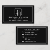 Einzigartiger Real Anwesen Agent Neue Zuhause bewe Visitenkarte (Vorne/Hinten)