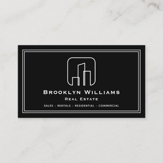 Einzigartiger Real Anwesen Agent Neue Zuhause bewe Visitenkarte (Vorderseite)