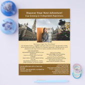 Einzigartiger Reiseagent Flyer (Einzeln)