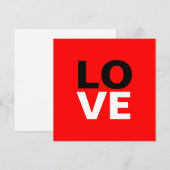 Einzigartiger roter Hintergrund Liebesromanze (Vorne/Hinten)