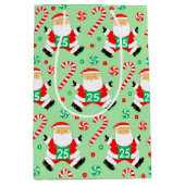 Einzigartiger Running Holiday Mittlere Geschenktüte (Vorderseite)