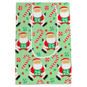 Einzigartiger Running Holiday Mittlere Geschenktüte (Rückseite)