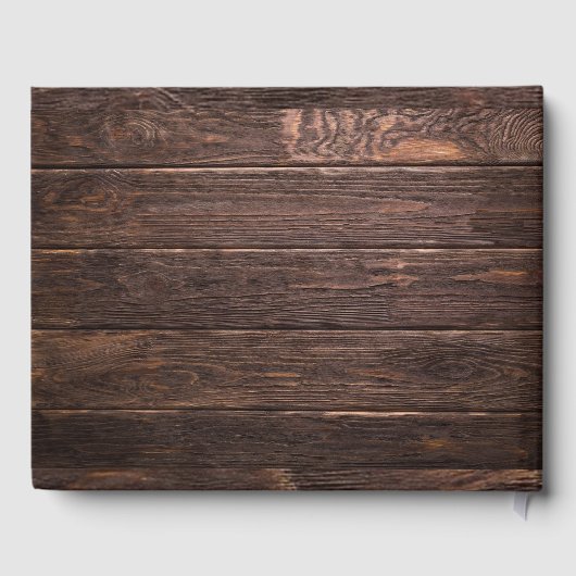 Einzigartiger Rustikaler Barn glücklich je nach Ho Gästebuch (Rückseite)