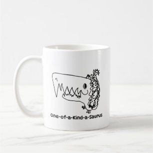 Einzigartiger Saurus-Becher Roarsome Kunst Kaffeetasse