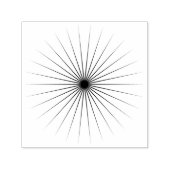Einzigartiger Shining Star gestaltet Permastempel (Design)