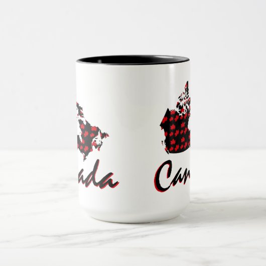Einzigartiger Spaß kanadische roter Tasse (Zentrum)
