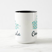 Einzigartiger Spaß kanadische Tasse (Zentrum)