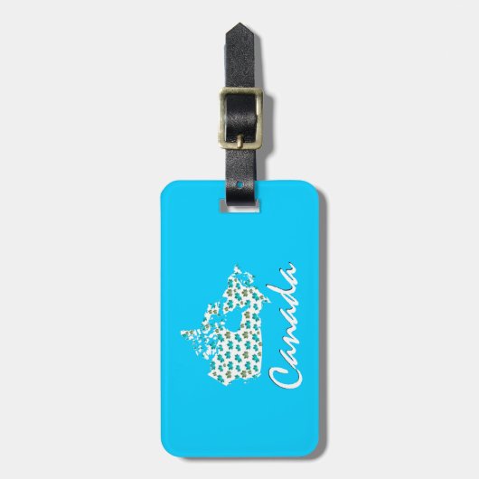 Einzigartiger Spaß kanadischer Gepäckanhänger (Vorderseite vertikal)