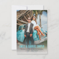 Einzigartiger Spaß Kitschy Honeymoon Foto Hochzeit