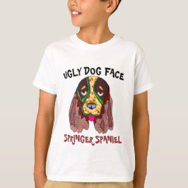 Einzigartiger Springer Spaniel hässlicher Hund Ges T-Shirt