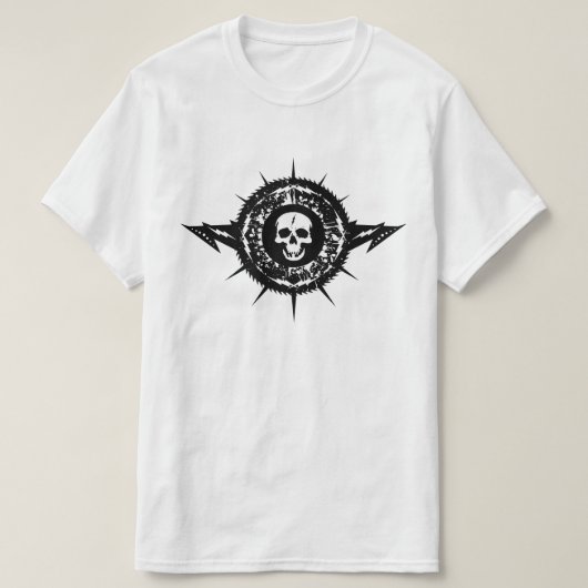 Einzigartiger Spritzer für Coole Rock Heavy Metal  T-Shirt (Design vorne)