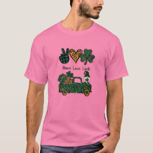 Einzigartiger St. Pattys Day Lkw für die Liebe des T-Shirt