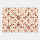 Einzigartiger stickiger moderner Weihnachtsfeierta Geschenkpapier Set (Vorderseite 2)