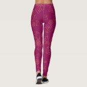 einzigartiger Stil Leggings (Rückseite)