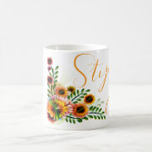 Einzigartiger Stil und Sorgfalt Kaffeetasse (Mittel)