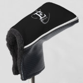 Einzigartiger Stilname und Monogram Typografie Bla Golf Headcover (3/4 Vorderseite)