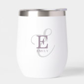 Einzigartiger Stilname und Monogramm-Typografie (Links)