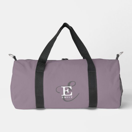 Einzigartiger Stilname und Monogramm-Typografie Li Duffle Bag (Vorderseite)