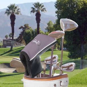 Einzigartiger Stilname und Monogramm-Typografie Li Golf Headcover