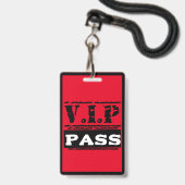 Einzigartiger Sweet 16 Geburtstagsparty VIP All Ac Ausweis (Vorderseite mit Lanyard)