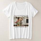 Einzigartiger T - Shirt zum Muttertag (Design vorne)