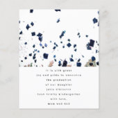 Einzigartiger Template Foto Kindergarten Abschluss (Rückseite)